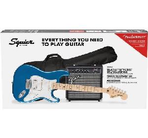 SQUIER AFF STRAT HSS 15G LPB  PACK GUITARRA ELECTRICA 