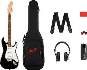 SQUIER STRATOCASTER MUSTANG MICRO SERIE AFFINITY PACK GUITARRA ELECTRICA 