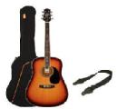 ASHTON DREADNOUGHT TOBACCO PACK GUITARRA ACUSTICA 