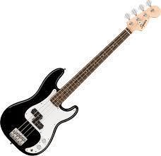 SQUIER MINI PRECISSION BASS BLACK BAJO ELECTRICO