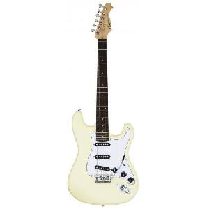 ARIA VINTAGE BLANCA STRATOCASTER GUITARRA ELECTRICA