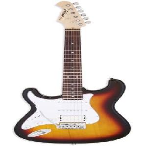 ARIA STG-004-3TS SOMBREADA ZURDA GUITARRA ELECTRICA