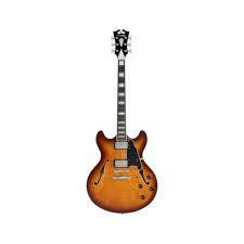 D'ANGELICO PREMIER DC ST DARK ICE TEA BRS GUITARRA ELECTRICA