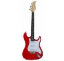 DAYTONA ROJO BRILLO STRATOCASTER GUITARRA ELECTRICA