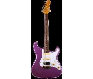 Guitarra Eléctrica Jet JS480-VIG Violet, Gold Hardware
