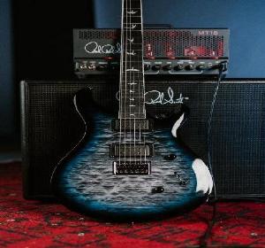 PRS SE MARK HOLCOMB 7 STR HBB BLUE BURST GUITARRA ELECTRICA