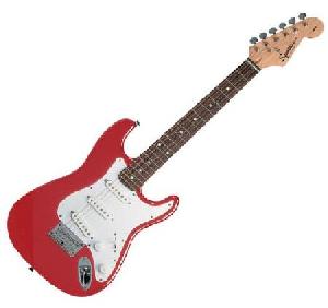 SQUIER STRAT MINI V2 DAKOTA RED GUITARRA ELECTRICA