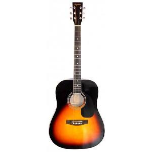 DAYTONA A-411 DREADNOUGHT SOMBREADA GUITARRA ACUSTICA 