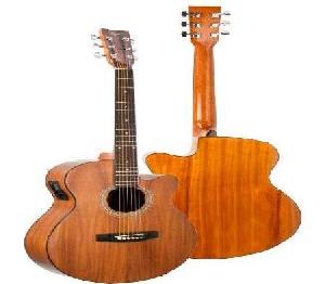 DAYTONA ELECTRIFICADA A401CE MINI JUMBO KOA GUITARRA ACUSTICA