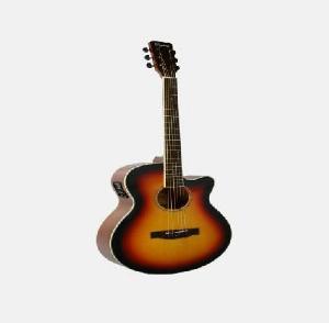 DAYTONA MINI JUMBO SOMBREADA TAPA MACIZA GUITARRA ACUSTICA