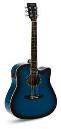 ADMIRA TENESSE AZUL SATINADA GUITARRA ACUSTICA