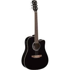 EKO RANGER 6 A/E CUTAWAY NEGRA GUITARRA ACUSTICA