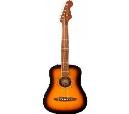 FENDER REDONDO MINI CON FUNDA GUITARRA ACUSTICA