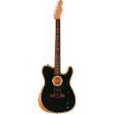 FENDER ACOUSTASONIC PLAYER TELE BRSH BLK GUITARRA ACUSTICA Rebajado