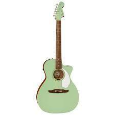 FENDER NEWPORTER PLAYER SURF GREEN GUITARRA ACUSTICA