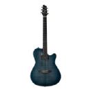 GODIN A6 ULTRA Denim Blue Flame HG (Case) GUITARRA ACUSTICA