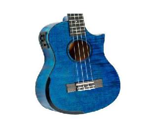 BONES SP640TE-BL OKUME AZUL ELECT CUTAWAY UKELELE TENOR