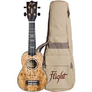 FLIGHT DUS-410QA QUILTED UKELELE SOPRANO