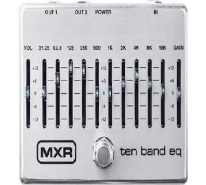 MXR FX ECUALIZADOR 10 BANDAS PEDAL GUITAR
