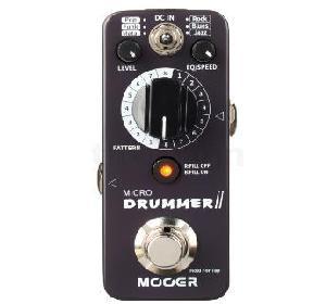MOOER MICRO DRUMMER II PEDAL GUITAR 