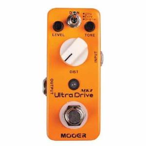 MOOER ULTRA DRIVE MKII DISTORTION PEDAL GUITAR 