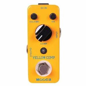 MOOER YELLOW COMP COMPRESSOR PEDAL GUITAR 