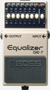 BOSS GE-7 EQUALIZER PEDAL GUITAR 