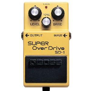 BOSS SD-1 SUPER OVERDRIVE PEDAL GUITAR 