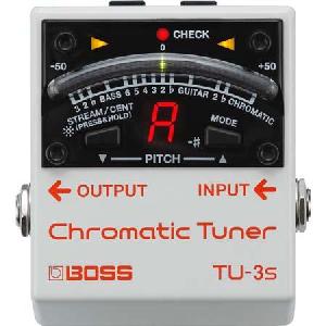 BOSS TU-3S AFINADOR PEDAL GUITAR 