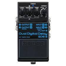 BOSS SDE-3 DELAY  PEDAL GUITAR 