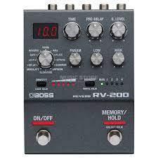 BOSS RV-200 REVERB PEDAL GUITAR 