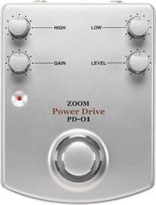 ZOOM POWER DRIVE PD-01 PEDAL GUITAR