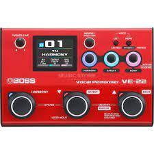 BOSS VE-22 VOCAL PERFORMER MULTIEFECTO PEDALERA 