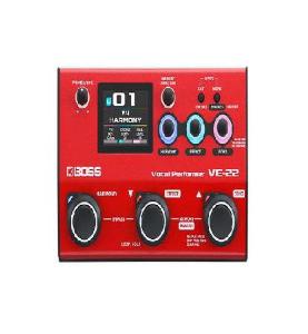 BOSS VE-22 VOCAL PERFORMER MULTIEFECTO PEDALERA 