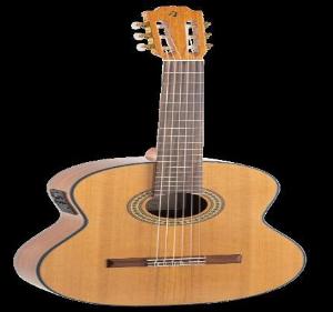 ADMIRA A1 EF H GUITARRA ESPAÑOLA ELECTRIFICADA FISHMANN