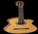 ADMIRA ALBA ELECTRIFICADA CUTAWAY GUITARRA ESPAÑOLA 