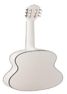 ROCIO 10 GUITARRA CLASICA BLANCA