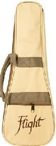 FLIGHT FUNDA UKELELE CONCERT BEIGE 3MM ACOLCHADO