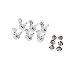 FENDER LOCKING TUNERS CHROME VINT BUTTON CLAVIJERO ELECT