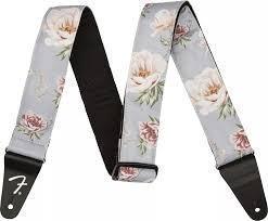 FENDER CORREA ELECT 2" FLORAL STRAP GRAY