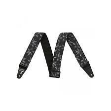FENDER CORREA ELECT 2" HAWAIIAN STRAP BLK FLORAL