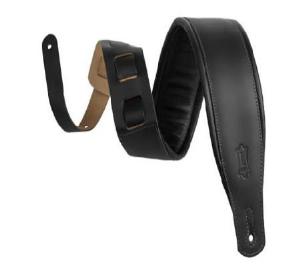 LEVY'S AMPED LEATHER SERIES 3" - NEGRA CORREA