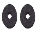 PARTSLAND ARANDELA DE FIELTRO NEGRO CORREA GUITAR