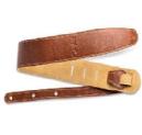 TAYLOR MED BROWN LEATHER SUEDE BLK 2.5 CORREA GUITAR