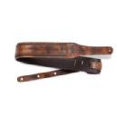 TAYLOR WEATHERED BROWN LEATHER 2.5 CORREA GUITAR