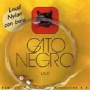 GATO NEGRO CUERDA LAUD NYLON 1ª