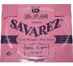 SAVAREZ CUERDA ESPAÑOLA CARTA ROJA 523-R 3ª