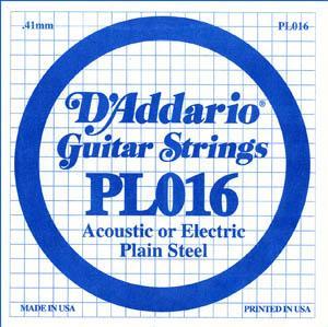 DADDARIO PL-016 CUERDA ELECTRICA