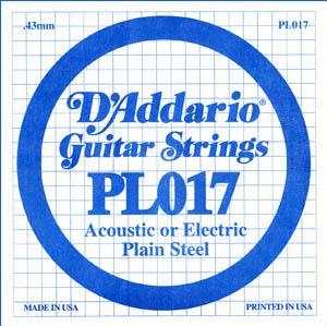 DADDARIO PL-017 CUERDA ELECTRICA