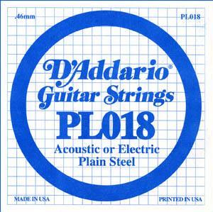 DADDARIO PL-018 CUERDA ELECTRICA
